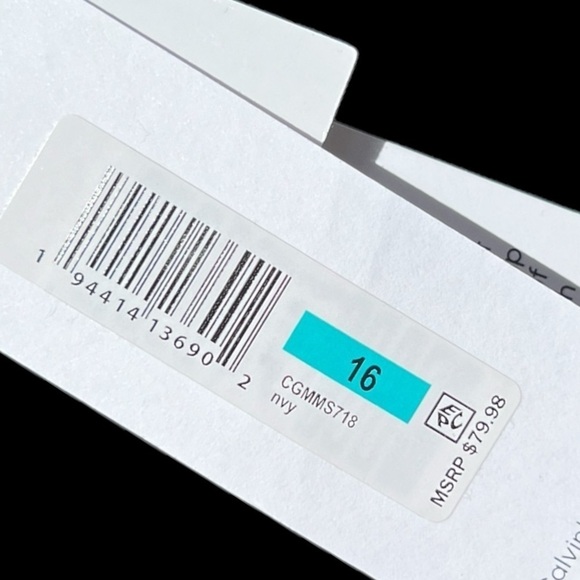 🌻NEW w/tags CALVIN KLEIN Twist-Front Tummy-Control One-Piece Swimsuit Size 16 - Picture 11 of 12